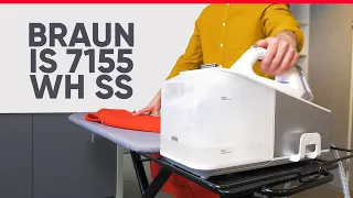 Обзор Гладильной Системы BRAUN  IS 7155 WH SS.