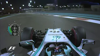 F1 2014 R19 Abu Dhabi - Nico Rosberg Pole Lap