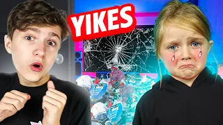 FaZe H1ghSky1 DESTROYS 6 Year Old's SECRET  GAMING Room!! *sad*