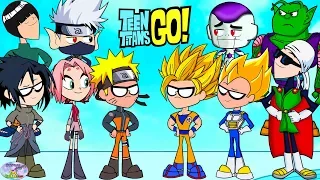 Teen Titans Go! vs. Anime Shonen Jump Warriors! Cartoon Character Swap - SETC