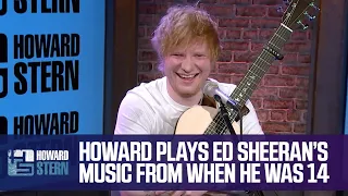 Ed Sheeran Listens to Himself Perform at 14 Years Old