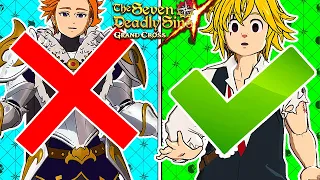 THE GLOBAL CHARACTER VOTES ARE HILARIOUS... | 7DS: Grand Cross