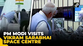 PM Modi, ISRO chairman S Somanath visit Vikram Sarabhai Space Centre in Kerala’s Thiruvananthapuram