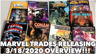 New Marvel Trades Releasing (3/18/2020) Overview!