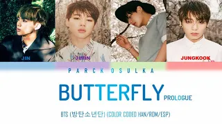 BTS (방탄소년단) Butterfly Prologue Mix (COLOR CODED LYRICS) Han/Rom/Esp