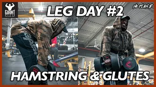 LEG DAY #2 HAMSTRINGS AND GLUTES | 7 Weeks Out