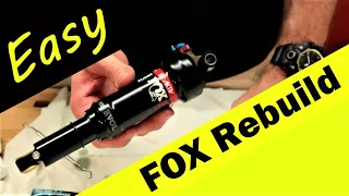 How to Rebuild Fox Shox MTB Shock. Trail Breaker