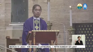 Sunday Mass at the Manila Cathedral - March 17, 2024 (10:00am)