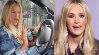 Carrie Underwood Reacts To Hearing 'Ghost Story' On Radio