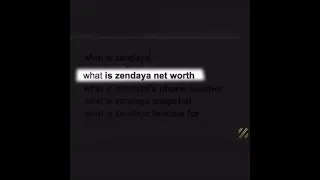 Zendaya Googles Her Net Worth and Reacts