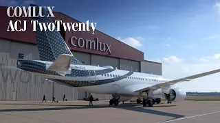 The First Airbus ACJ TwoTwenty Arrives at Comlux, and We Preview Luxury Interior Options – AIN