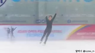 160805 최다빈 Da Bin CHOI SP Practice Run-Through 2016 Asian Open Trophy