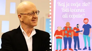 Kaj je za moškega večje zlo − biti copata ali ločenec? dr. Andrej Perko