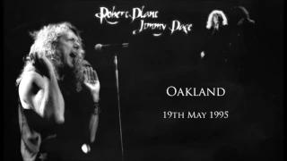 Jimmy Page & Robert Plant Live in Oakland