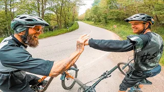 Seine Hometrails sind ein Traum!😳 MTB Enduro & Pitbike CRASH | Canyon Torque | Fabio Schäfer