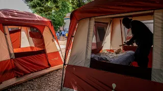 See new Safe Ground homeless camp, opened in downtown Sacramento without permit