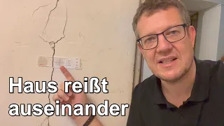 Haus reißt auseinander [Wie wird ein Riss überprüft?]