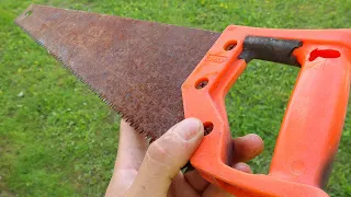 The SECRET function of the old HACKSAW that few people know about!!! Great ideas with your own hands