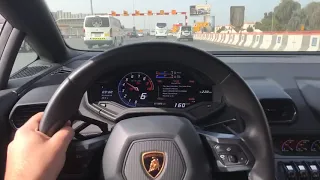 Lamborghini Huracan POV in Dubai