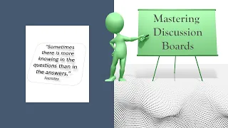 Mastering Discussion Boards