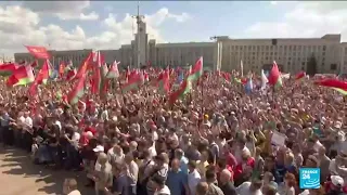 Belarus president seeks Russian help to end protests