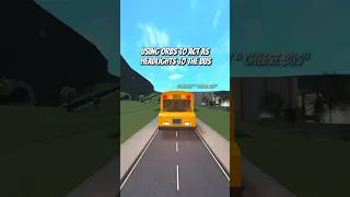 Are drivable school busses on Bloxburg possible except turned into a party bus