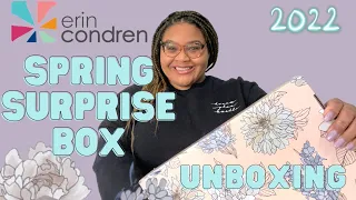 NEW Erin Condren Seasonal Surprise Box Spring 2022 Unboxing | Honest Reaction