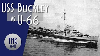 USS Buckley vs U-66 during the Battle of the Atlantic