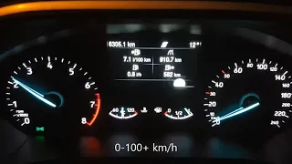 Ford Focus mk4 1.0 100HP acceleration