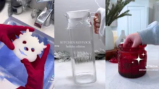 Satisfying Cleaning/Organizing/Restocking Tiktoks ✨ Asmr | Pt 13 | Holiday Edition ❄️☃️