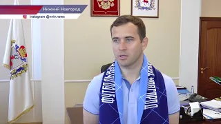 Новый тренер футбольного клуба «Нижний Новгород» Александр Кержаков