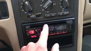 1999 Volvo S70 - Pioneer Head Unit