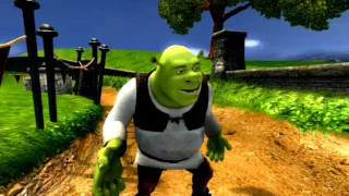 Shrek The Third Cutscenes - Video Game