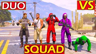 Franklin and Alok Duo VS Squad Best Funny Gameplay😂