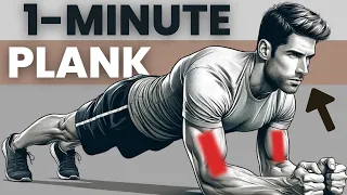 What will happen if you do a 1-minute plank every day