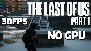 The Last Of Us Part 1 PC On Ryzen 3 3200G | Vega 8 | 16GB Ram | No GPU
