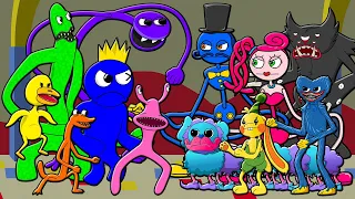 ВСЕ РАДУЖНЫЕ ДРУЗЬЯ ПРОТИВ ВСЕХ ПОППИ ПЛЕЙТАЙМ! RAINBOW FRIENDS VS POPPY PLAYTIME (Мультик Анимация)