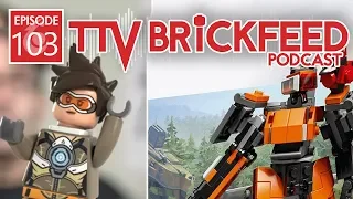 LEGO Overwatch Bastion Set and Tracer Minifigure | BrickFeed Podcast #103