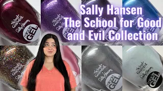 Sally Hansen Miracle Gel The School For Good And Evil Collection - Janixa - Nail Lacquer Therapy