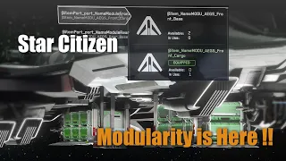 Star Citizen - Modularity is Here!! (Retaliator Cargo)