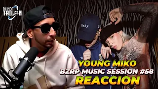 YOUNG MIKO || BZRP Music Sessions #58 - REACCION
