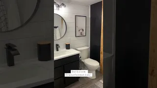 Bathroom Transformation! Bathroom Remodel/ DIY Bathroom upgrades