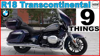 New 2022 BMW R18 Transcontinental, 9 Things!