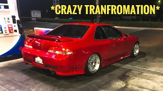 Building MY 97 prelude in 12 MINUTES *CRAZY TRANSFORMATION*