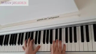 Sen Benim Şarkılarımsın - Cem Adrian & Hande Mehan (Piano Cover by Gülay Pianist)