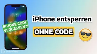 iPhone Code vergessen? So entsperren das iPhone ohne Code!! [2024] iPhone nicht verfügbar