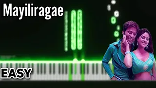 Mayiliragae - EASY Piano Tutorial | Anbe Aaruyire | A.R.Rahman | VVIE Melody