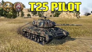 World Of Tanks | T25 Pilot Number 1 - (Without Premium Ammo) - 3700 Damage - 5 Kills