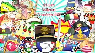 All new countryballs names that have been added to Ballsdex!!!