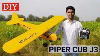 How to make rc plane | piper cub j3 | #pipercubj3 #rcplane